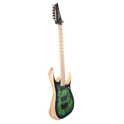 Ibanez Iron Label RGDIX6MPB-SBB Electric Guitar, Surreal Blue Burst image 4