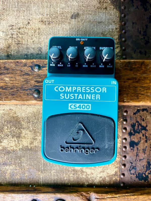 Behringer CS400 Compressor Sustainer Pedal 2010s - Standard image 1