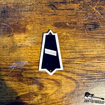 Gibson Super 400 Custom Truss Rod Cover *VINTAGE* (1970s - Black) image 2