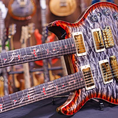 PRS Doubleneck Charcoal Cherry Private Stock image 1