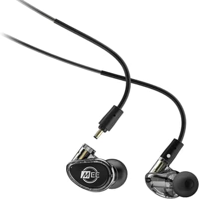 MEE Professional MX4 PRO Quad-Driver Hybrid Musician’s In Ear Monitor Headphones with High-Resolution Reference Sound; Noise Isolating Earbuds Earphones with Optional Customization & Detachable Cables image 1