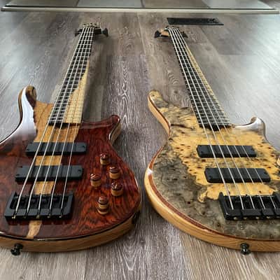 2022 Roscoe SKB3005  Cocobolo sapwood loaded with every option image 14