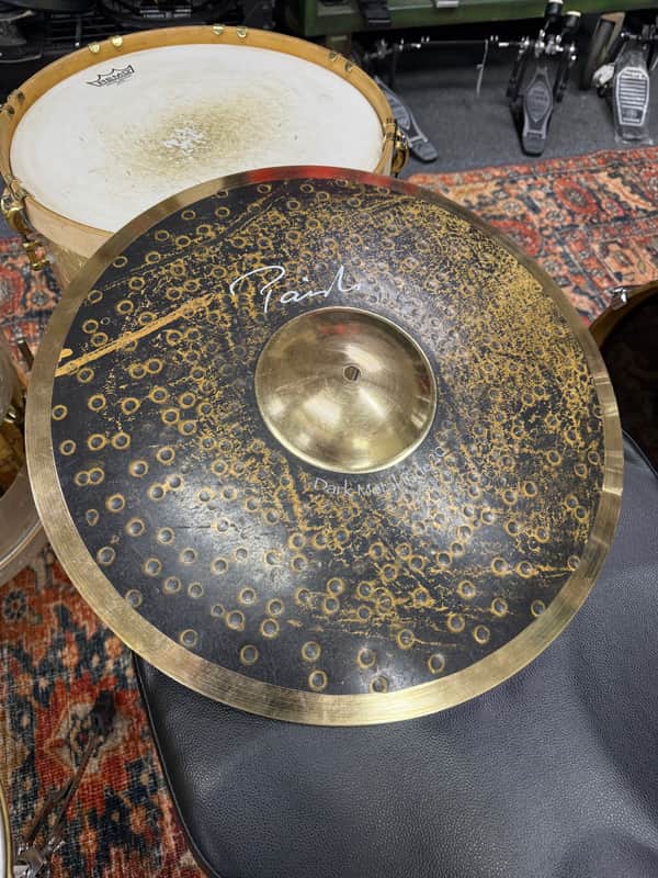 Paiste 20" Signature Dark Metal Ride Cymbal 1989 - 2010 - Raw/Traditional image 1