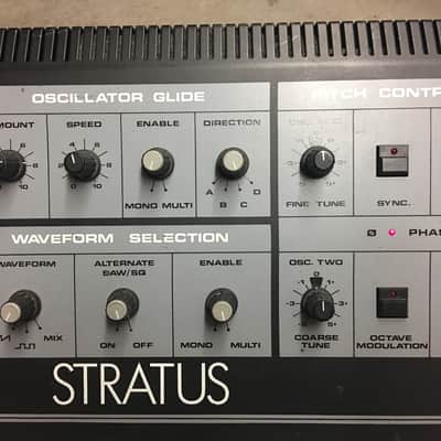 Rare Vintage 1982 6 Voice Crumar Stratus with Oberheim/Prophet CEM chips! Watch Video! image 3