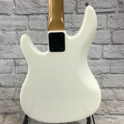 Peavey Fury 4 String Bass White 1980s image 7