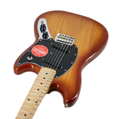 Fender Player Mustang Electric Guitar, Maple Fretboard, Sienna Sunburst, MX1918XXXX image 2