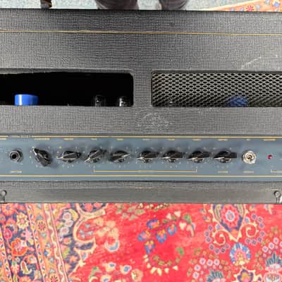 Vox V125 Bass 125-Watt 1x15" Piggyback Bass Amp 1981 - 1983 - Black image 7
