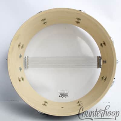 Joe Montineri 12x5.5"Black Galaxy Snare Drum Custom 8ply Maple Shell Turret Lugs image 8