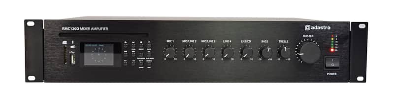 Adastra RMC120 mixer-amp 120W with CD/BT/USB/SD/DAB/FM image 1