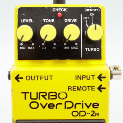Boss OD-2R Turbo Overdrive Made in Taiwan Guitar Effect Pedal BJ15823 image 3