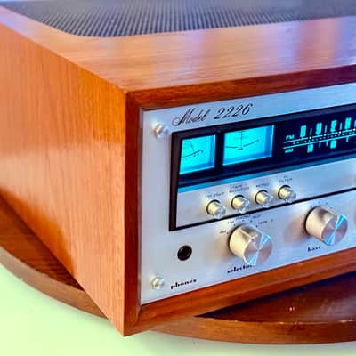 πΆβ¨ Marantz 2226 Vintage Stereo Receiver w/ Original Wood Case (WC-22) β Warm White LED, Cleaned, Tested & Working image 4