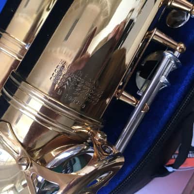Vintage 1968 Selmer Mark Six/Mark VI Tenor Saxophone, 100% original French Lacquer, New Pads; with New Case, Mouthpiece image 4