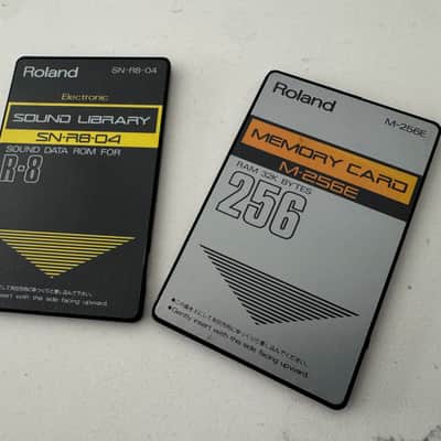Roland R-8M Total Percussion Sound Module - Electronic Card - 1980s - Black image 6