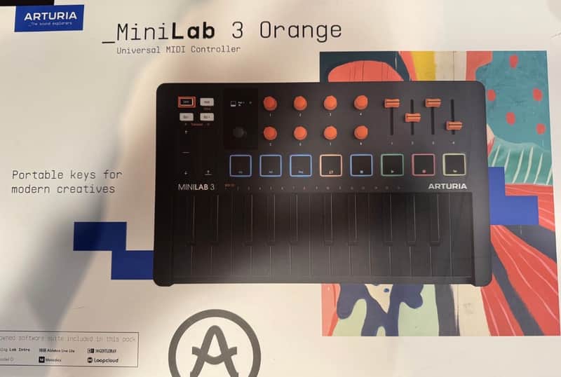 Arturia MiniLab MKIII 25-Key MIDI Controller image 1