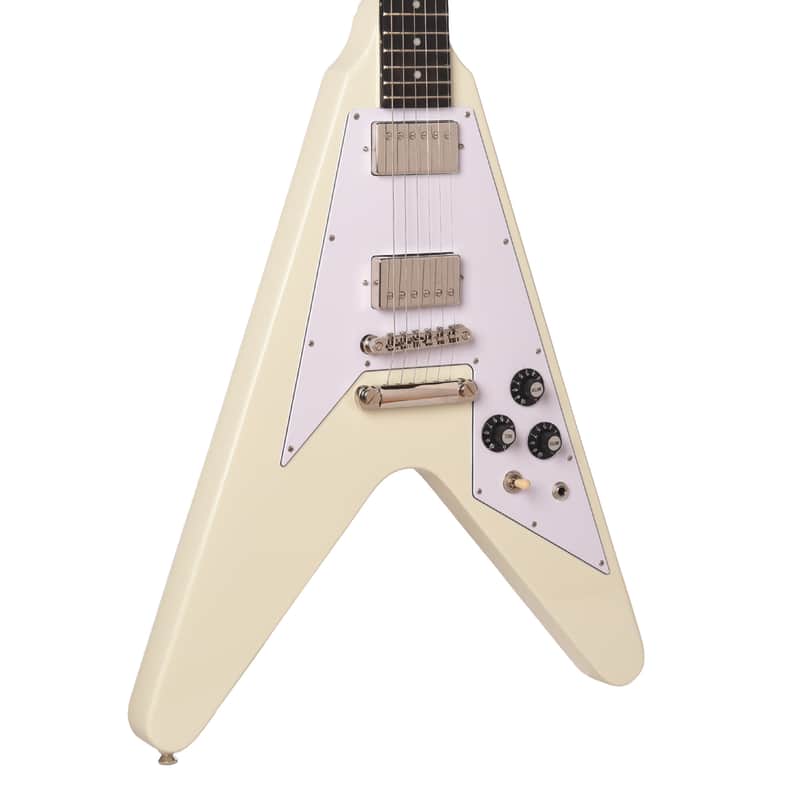 Epiphone Inspired by Gibson Original Flying V '70s Classic White Pre-Order image 1