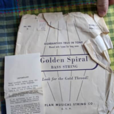 Kaplan Golden Spiral Gut Strings for Double Bass | Reverb