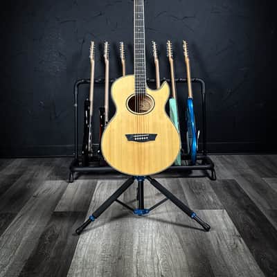 Washburn Festival Series EA20 Mini Jumbo Acoustic/Electric Guitar - Natural image 1