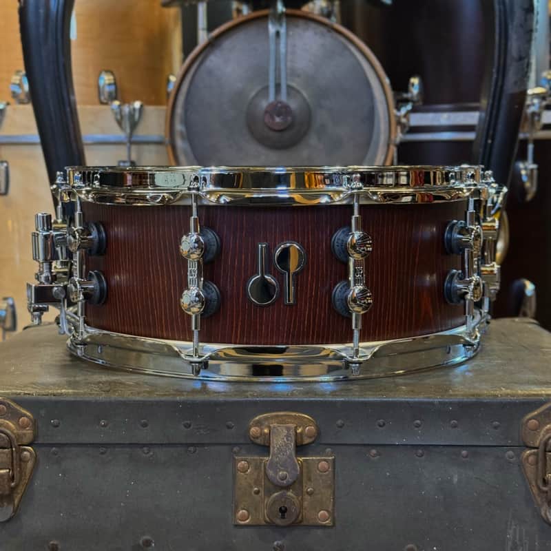 NEW Sonor 5.5x14 SQ2 Vintage Maple Snare Drum in Nussbaum Semigloss image 1