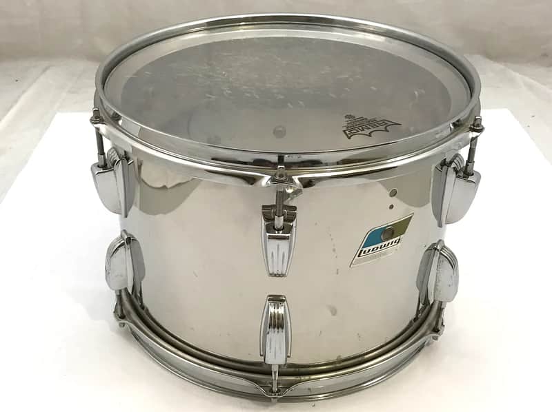 Ludwig 9x13" Stainless Steel Mounted Tom imagen 1