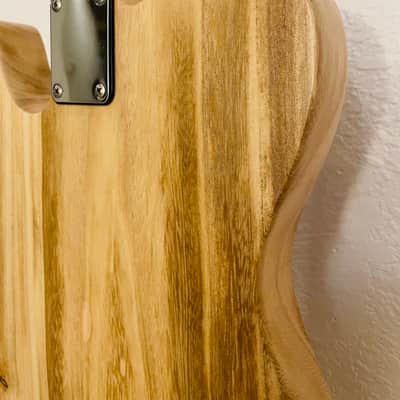 Squier Tele Partscaster Paulownia Body Lacquer Finish 2026 - Natural image 20