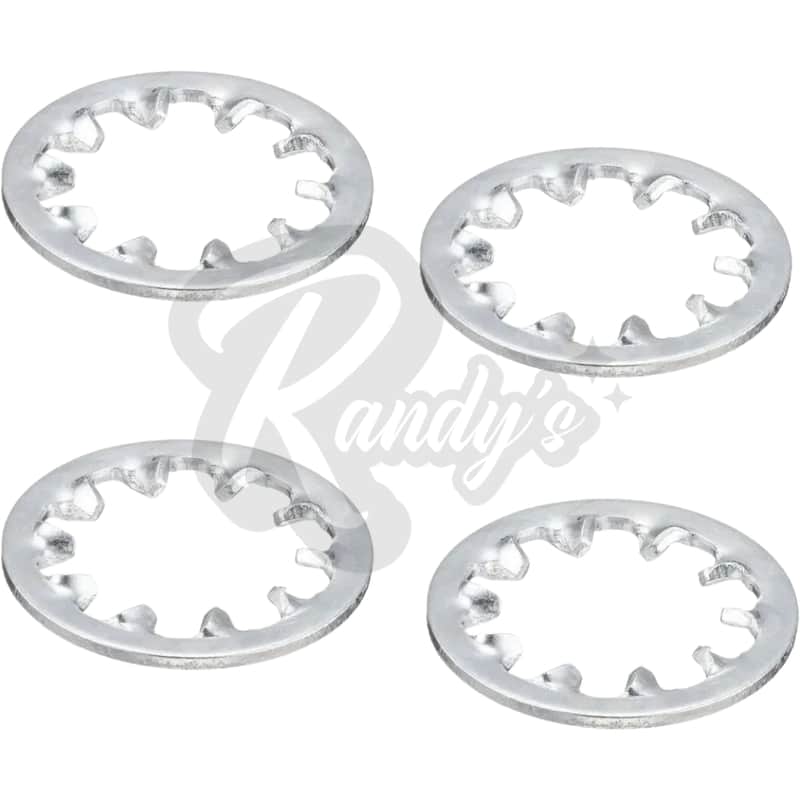 HOSCO EXLWI-PJ Locking Washers for Pots & Potentiometers - Fits Gibson® CTS® Centralab®-Chrome image 1