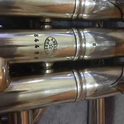 Besson Breveté Bb Cornet 1890s - Silver-Plated image 3