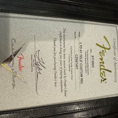 Fender Custom Shop '61 Reissue Telecaster Custom Relic image 6