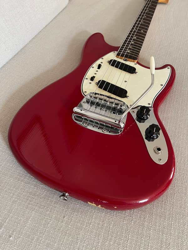 1966 Fender Mustang, Red, All-Original image 1