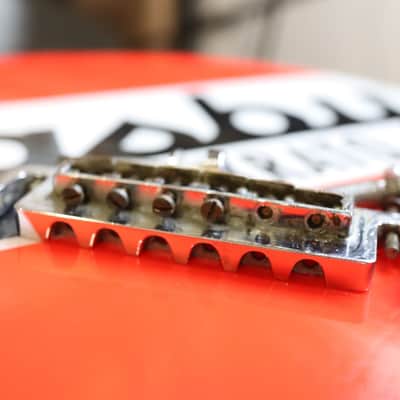 70s Leo Quan Badass Bridge 6 String Pat. App. *For Parts *2 Stripped screws* image 7