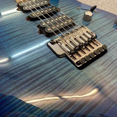 Ibanez RG8670-TB J. Custom 2003 - 2004 - Transparent Blue image 10