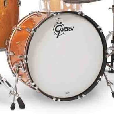 Gretsch GR808.780.008 GBNT1424KKCST022 Bass drum USA Brooklyn Gold Sparkle image 2