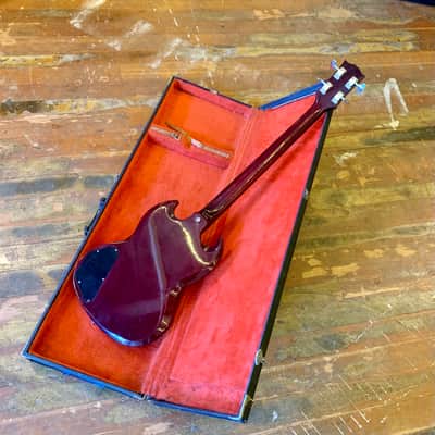 Greco SG EB-3 bass guitar c 1970's Cherry long scale eb3-L | Reverb