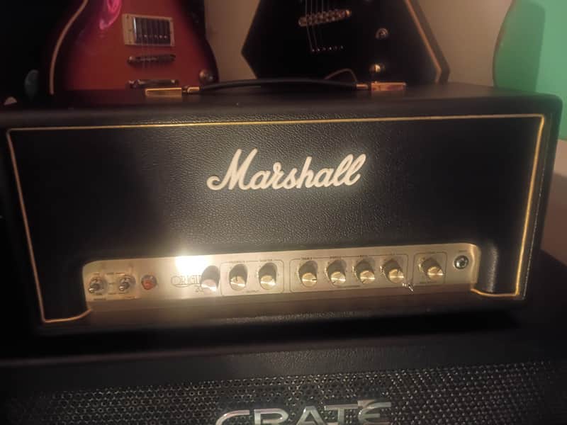 Modded Marshall Origin ORIGIN20H 20-Watt Tube Guitar Amp Head 2018 - Present - Black image 1