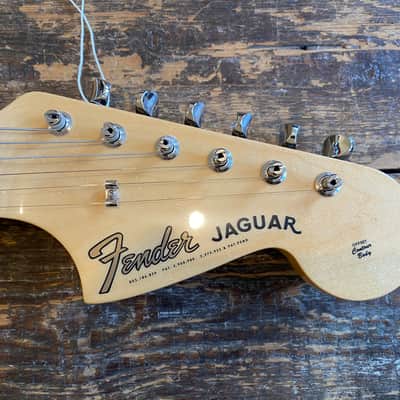 Fender Made in Japan Traditional 2025 Collection '60s Jaguar Competition Black Gold w/ Docs image 13