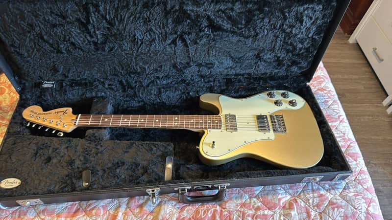 Fender Chris Shiflett Artist Series Signature Telecaster Deluxe 2016 - Present - Shoreline Gold