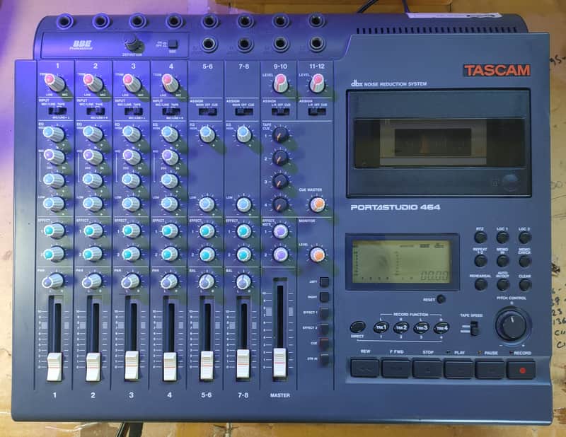 TASCAM 464 Portastudio 4-Track Cassette Recorder