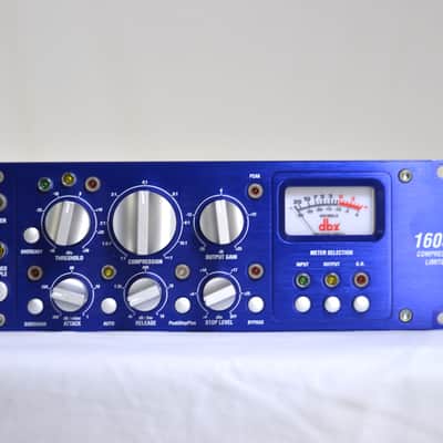 DBX 160sl Blue Rackmount Studio Recording Compressor Limiter image 4