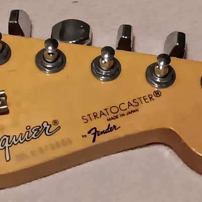 Squier MIJ Stratocaster 1985 - Olympic White image 9