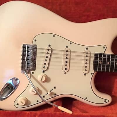 Fender Stratocaster 1959/'60 - Old Olympic White Stage Player image 1