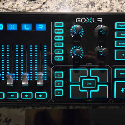 TC Helicon GoXLR, Go XLR, 4-Channel Mixer, Motorized Faders, Sound Board and Vocal Effects - Black image 2
