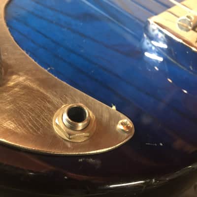 Stunning 1991 USA G&L SB-1 Blueburst LEFTY w OHSC image 20