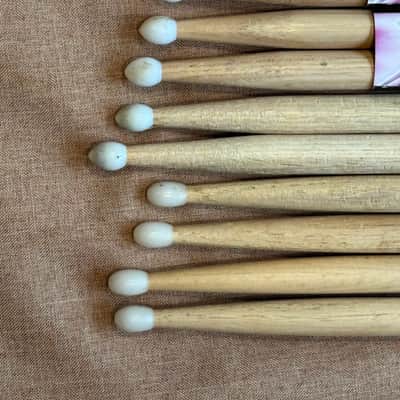 Pulse & Onstage American Hickory 5B 5 Pairs Drum Sticks Some NOS image 4