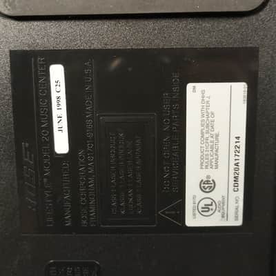 Bose Lifestyle Model 20 Music Center CD Changer image 11
