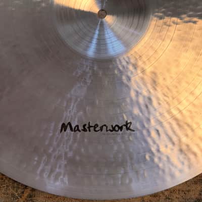 GLOWING Masterwork JAZZ MASTER 20” ULTRA Paper Thin Crash Ride 1374 g MINT! Gorgeous! Responsive image 7