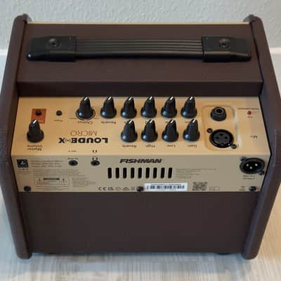 Fishman Loudbox Micro 2-Channel Acoustic Guitar Combo + (2) 10' Cables image 4