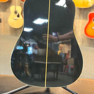 Sigma by Martin & Co DM-4B Acoustic Guitar - Black image 8