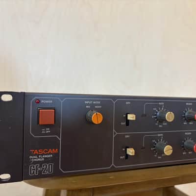 TASCAM CF-20 Dual Chorus / Flanger Analog BBD Rack ! image 2