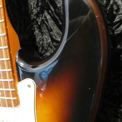 Fender Standard Stratocaster Left-Handed Brown Sunburst image 10