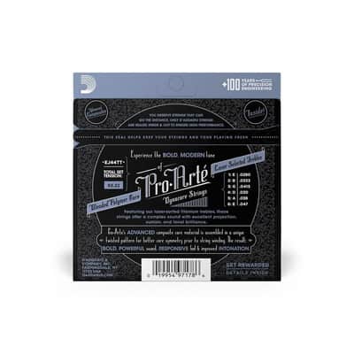 D'Addario Pro-Arte’ EJ44TT Extra Hard Dynacore/Titanium Classical Guitar Strings image 3