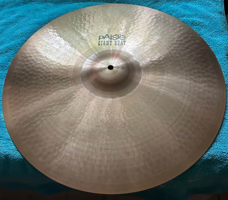 Paiste Giant Beat 20 Inch Crash-Ride Cymbal, 1,845 Grams, Video Demo. image 1